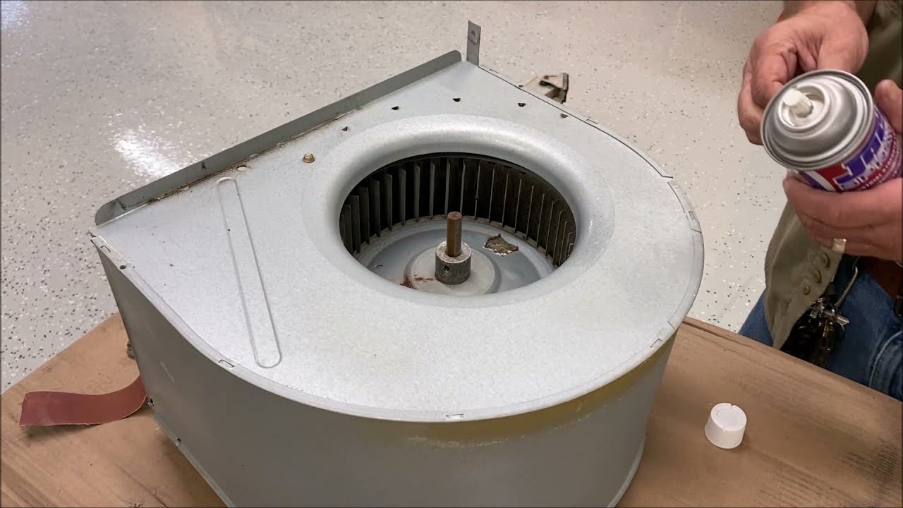 Clean Furnace Blower Wheel Without Removing It