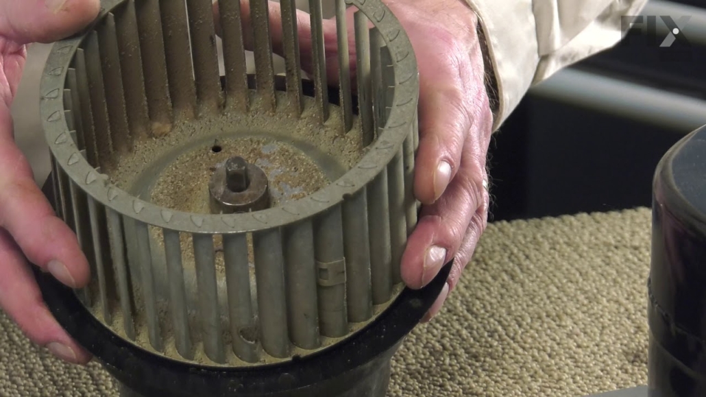 remove blower wheel