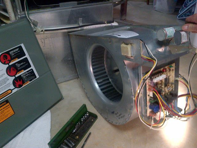 furnace blower wheel