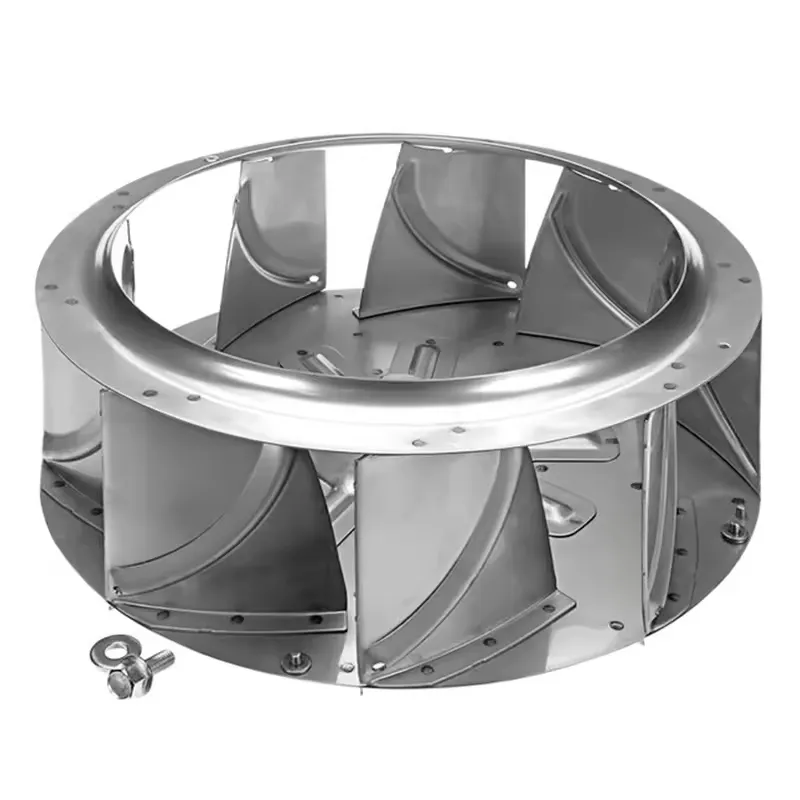 Centrifugal Fan Impeller Blower Fan Wheel Backward Curved Industrial Radial Fan