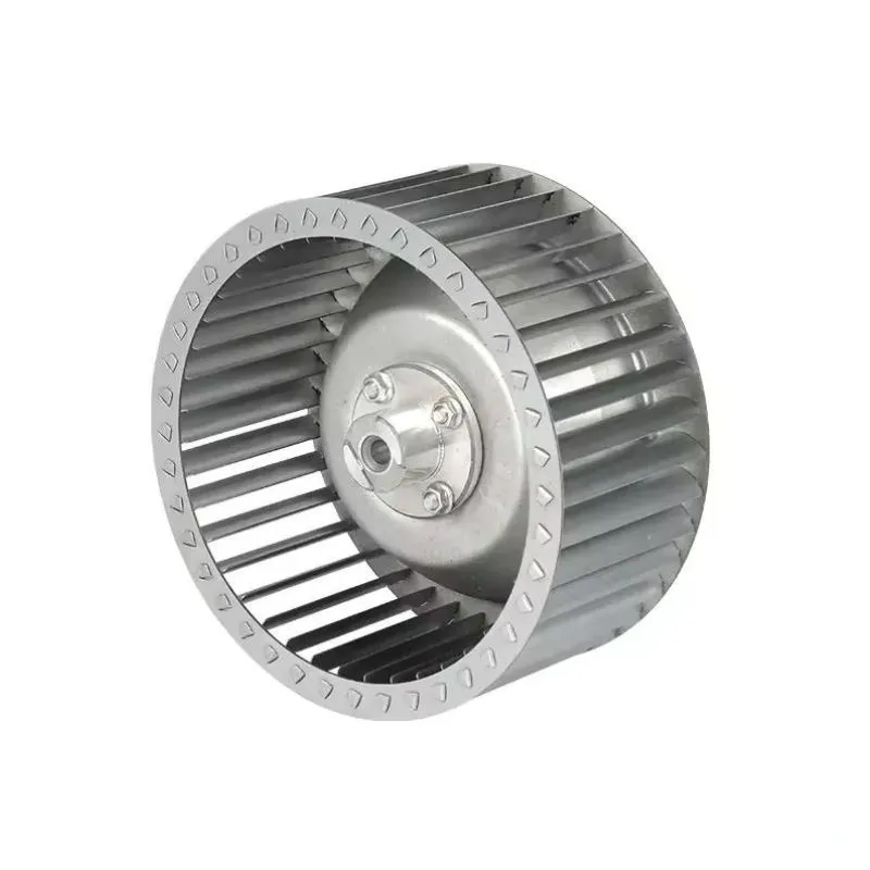 Stainless Steel Single Inlet Centrifugal Forward Backward Blower Fan Impeller Blade Wheel For Exhaust Ventilation