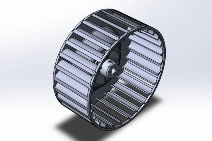 Calculate Blower Wheel Efficiency