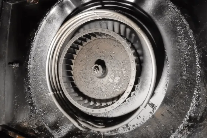 blower wheel for corrosive environments