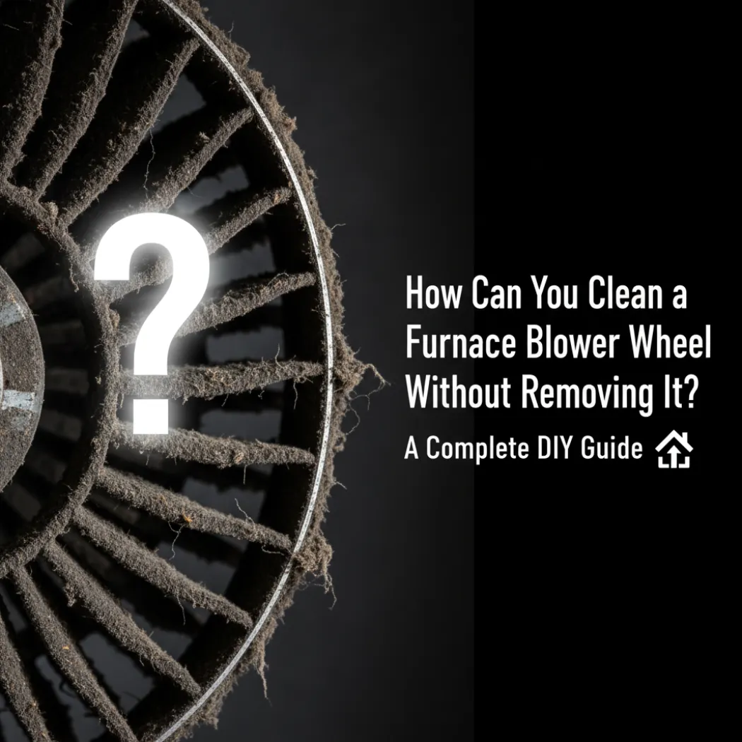 How Can You Clean a Furnace Blower Wheel Without Removing It
