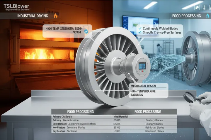 blower wheel harsh environments